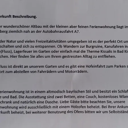Ferienwohnung Am Schwedenberg , Trimberg Elfershausen Exterior foto