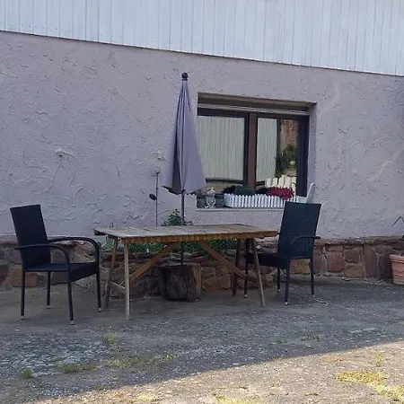 Ferienwohnung Am Schwedenberg , Trimberg Elfershausen Exterior foto